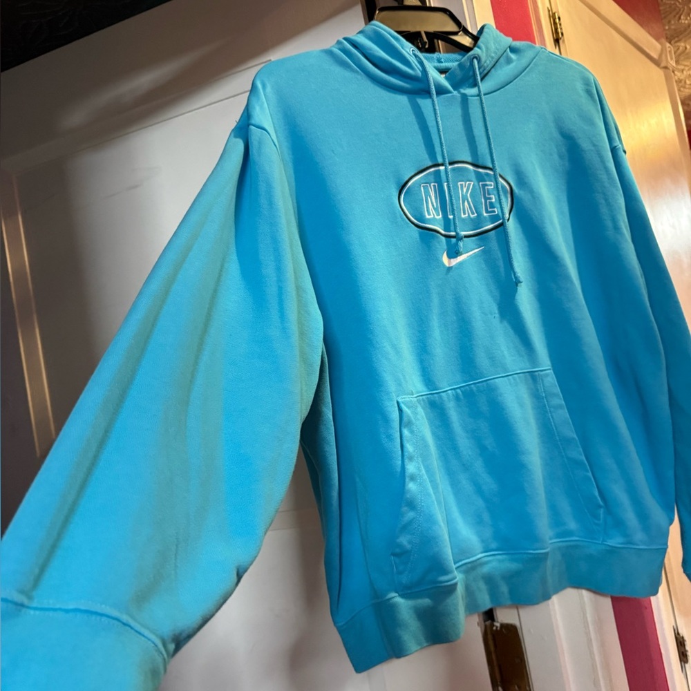 Nike Women’s Blue Hoodie Sweater - Picture 2 of 7